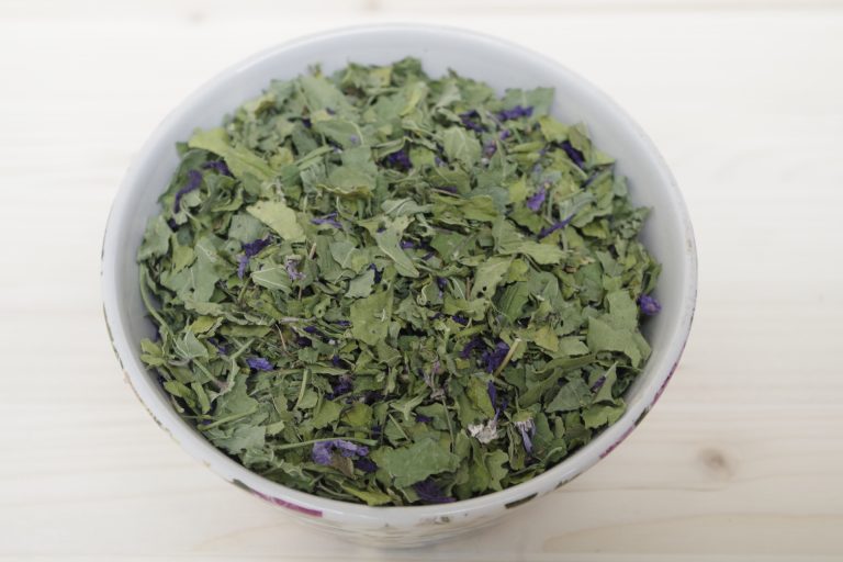 malva foglie e fiori tisana