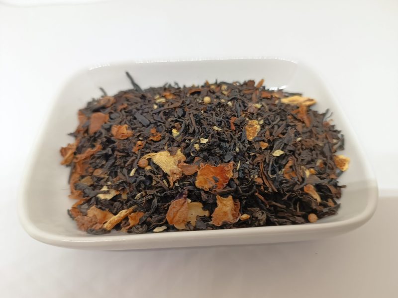 Tè nero mandorle e vaniglia